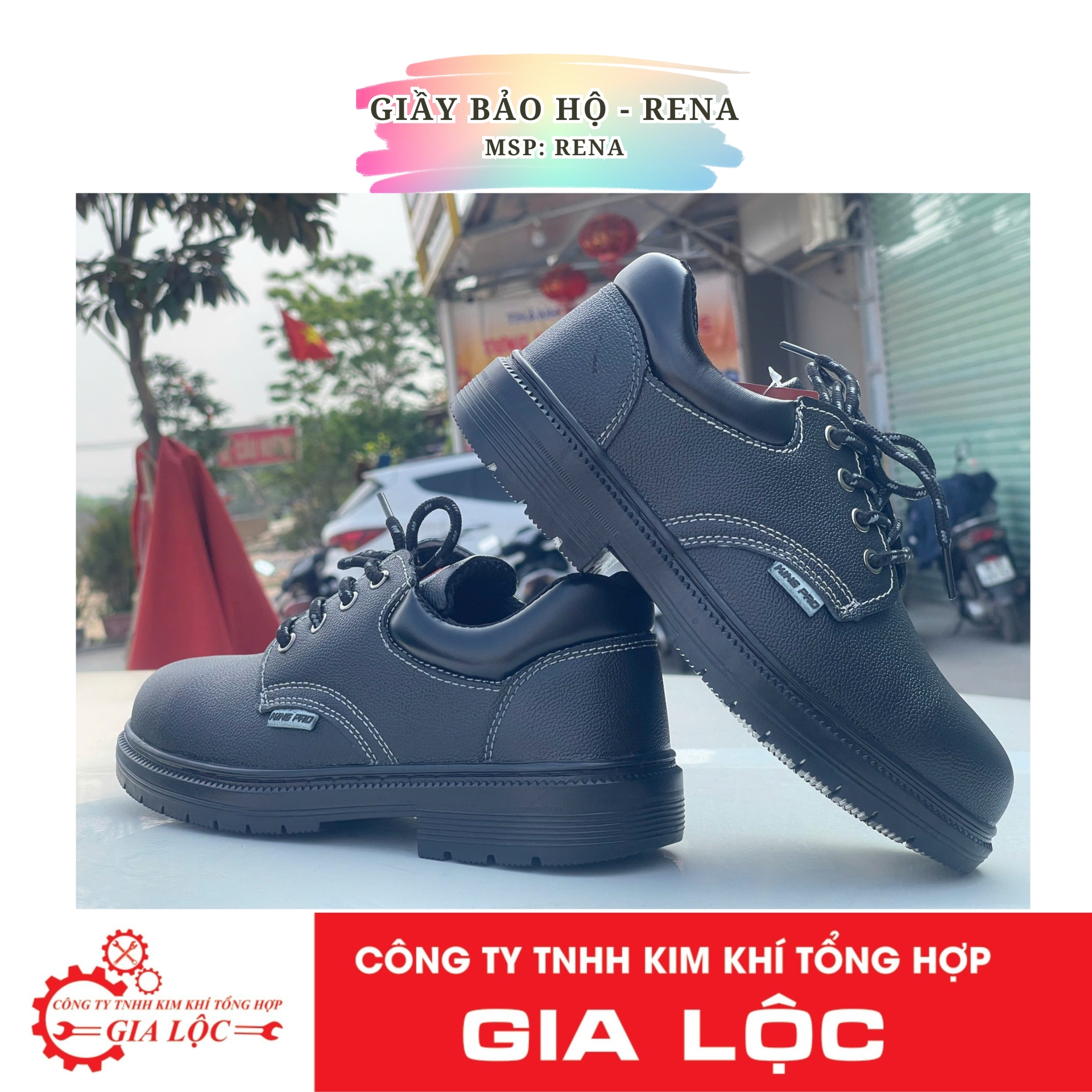 GIẦY BẢO HỘ CHỐNG XUYÊN ĐINH S100 (RENA) - GIẢI PHÁP AN TOÀN CHO NGƯỜI LAO ĐỘNG