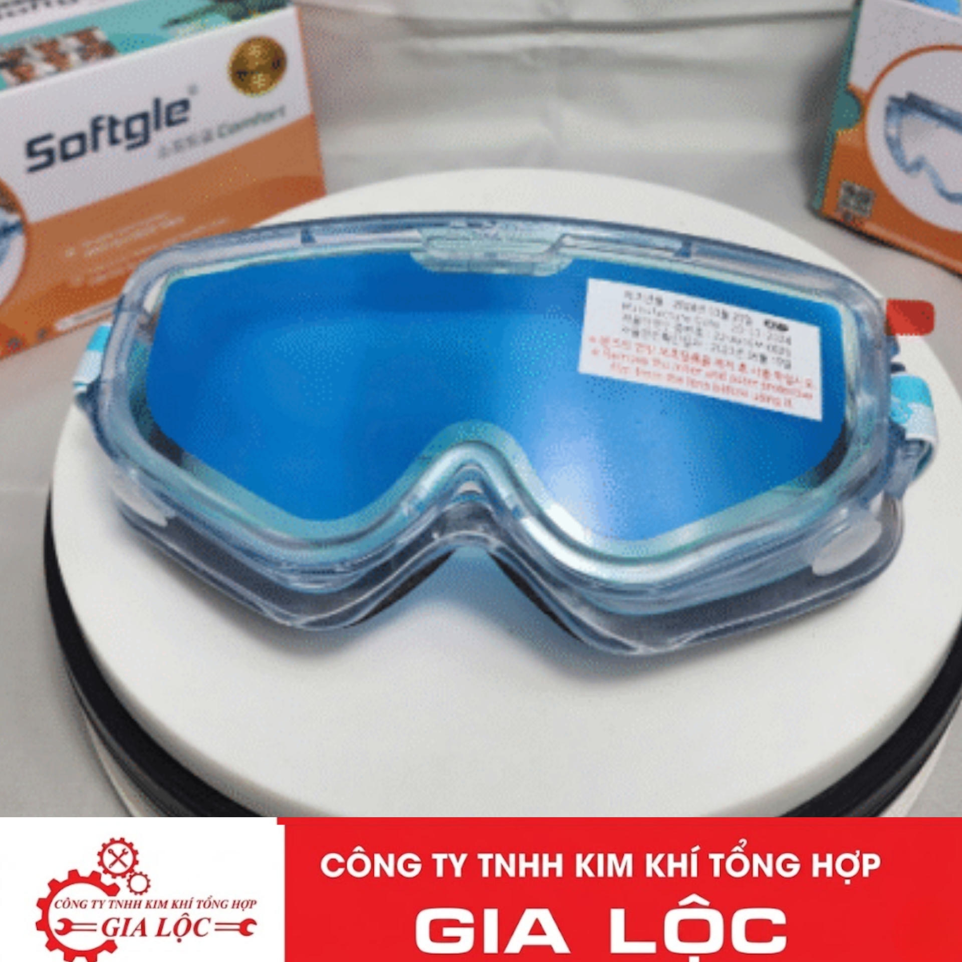 Kính Chống Hóa Chất Softgle Confort KP200C