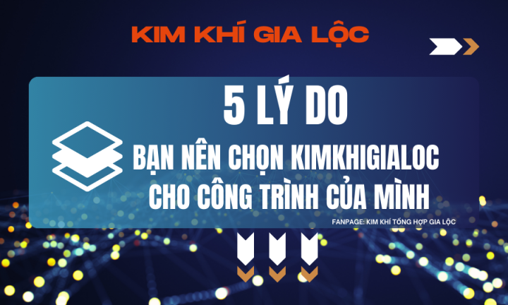 5 LÝ DO BẠN NÊN CHỌN VÍT BẮN TÔN GIA LỘC CHO CÔNG TRÌNH CỦA MÌNH