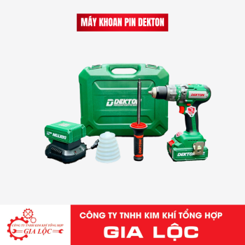 Máy khoan Pin Dekton - M21-ID1375BL