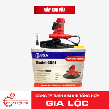 MÁY XOA VỮA BSA CÓ ĐÈN